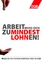 Plakat zum Mindestlohn