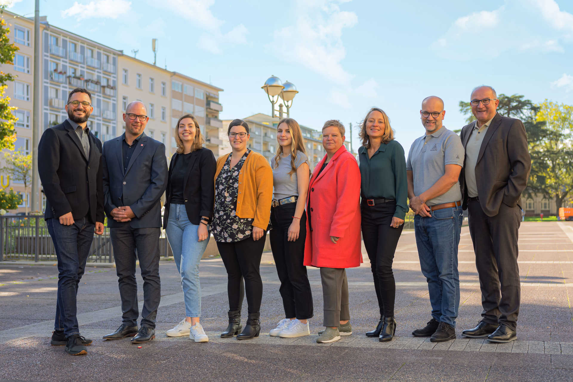 Das Team der IG Metall in Karlsruhe